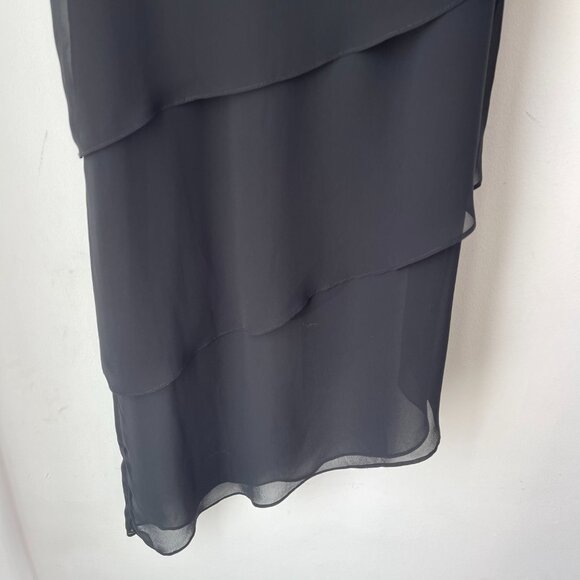 Joseph Ribcoff black long dressy skirt size 10 - Picture 6 of 11